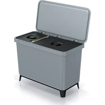 Odpadkový koš Odpadkový koš, 23 + 10 l, šedá