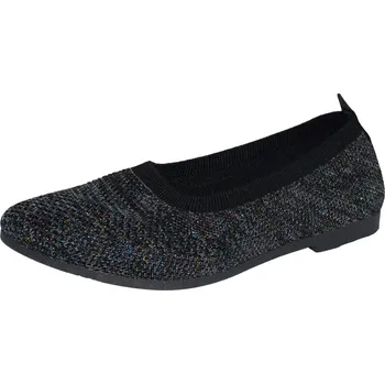 Dámské lodičky LADIES dámské baleríny 1118-24/38 Barva: černá, Velikost: 38
