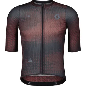 cyklistický dres Scott dres Ultd. SL SS Dark Blue/Wood Red Varianta: XL