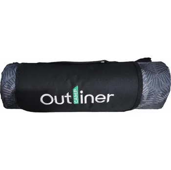 Stan Turistický koberec OUTLINER AF02, 1700×1400 mm, černý