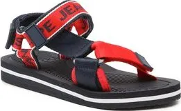 Dámské sandále Sandály Pepe Jeans Pool Tape B PBS70056 Červená 34