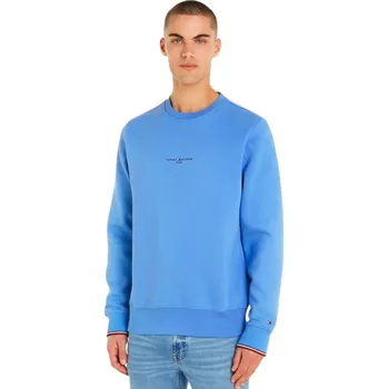 Pánská móda Tommy Hilfiger WCC TOMMY LOGO TIPPED CREWNECK MW0MW33640 C30 XL Velikost: XL