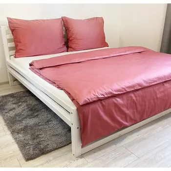 Povlečení Povlečení bavlněný satén tmavá růžová Harmonia rozměr povlečení cm: 140x220, 70x90