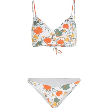 Dámské plavky Dámské Dvoudílné plavky O'NEILL WAVE SKYE BIKINI SET 1800255-31033 – Bílá 34