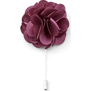 Brož Luxusní květina do klopy Burgundy - Warren Asher