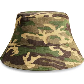 Klobouk Lacuna | Oboustranný armádně zelený klobouk bucket s&nbsp;maskáčovým vzorem - Otsu