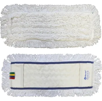 mop Mop s kapsami Optimum, 50 cm - bavlna, bílá