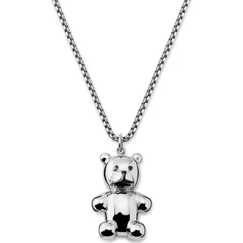 Náhrdelník Egan | Náhrdelník medvídek ve stříbrné barvě - Otsu