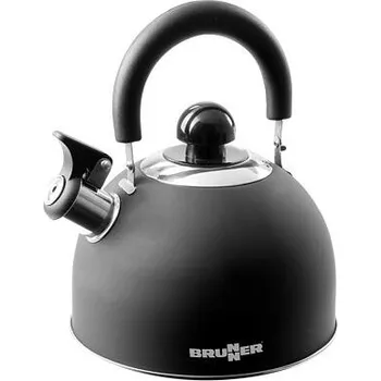 Moka konvice Varná konvice Brunner Dayo Black NG s píšťalkou