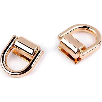 Galanterie Průvlek na kabelky šíře 16 mm, barva 2 růžové zlato