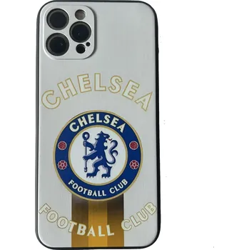 Pouzdro na mobilní telefon Silikonový obal pro iPhone 13 PRO MAX Chelsea FC bílá
