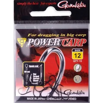 Rybářský háček GAMAKATSU - Háčky POWER CARP vel. 10 15ks