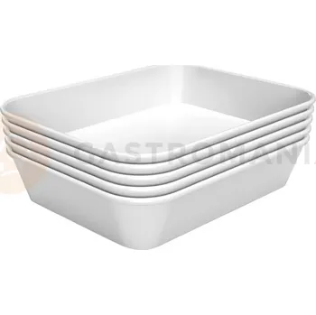 Servírovací stolek Melaminová nádoba k vystavování 280x420x60 mm, černá, 3 ks. | BARTSCHER, 60S-280x420