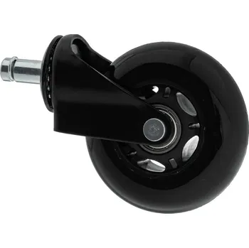 Kancelářská kolečka Ergo Wheel, 5 ks, černá