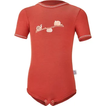 Kojenecký body Little Angel body tenké KR obrázek Outlast® - skořicová Velikost: 80