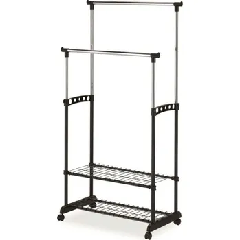 Věšák Stojan na šaty Nova III, černá