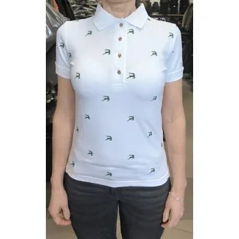 Dámská košile Tričko polo s výšivkou jelena velikost košile: M