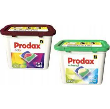 Kapsle na praní Prodax Kapsle na praní 3v1, 30 ks - Universal