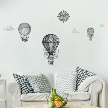 Samolepící dekorace Samolepicí dekorace Crearreda L Hot Air Baloons 44236 Horkovzdušné balóny