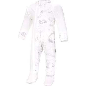 Kojenecký overall Little Angel overal tenký TISK DR Outlast® - bílá louka Velikost: 92