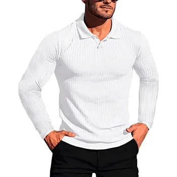 Pánská košile Pánská košile se žebrováním 100% bavlna Cotton Barva: Bílá, Velikost: S