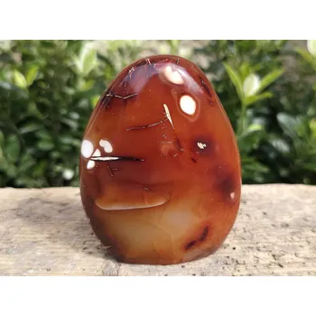 Přírodní kámen Karneol dekorační kámen z Madagaskaru 446g