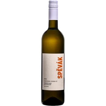 Víno Sauvignon Signum RT 2023, zemské víno, Rodinné vinařství Spěvák, suché