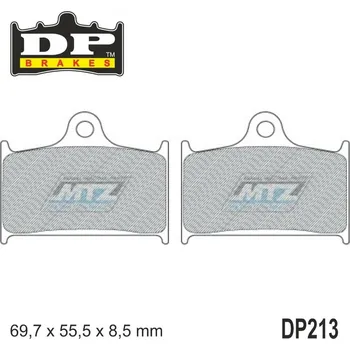 Brzdová destička BRZDOVÉ DESTIČKY SUZ/TRI/YAM FRT DP213