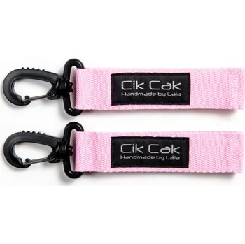 Kočárek Cik Cak Úchyty na kočárek světle růžová plast