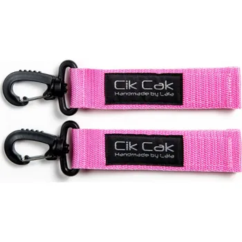 Kočárek Cik Cak Úchyty na kočárek růžová plast