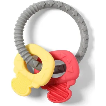 Kousátko Baby Ono Ortho žlutá a červená