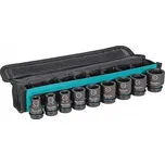 MAKITA E-16601 sada nástrčných hlavic 1/2", Impact BLACK, 8-21mm, průmyslové, textilní obal
