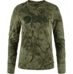 Fjällräven Värmland Wool LS Women Green Camo zelená M