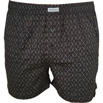 Trenýrky Andrie PS 5810 černé pánské trenýrky Barva: černá, Velikost: 3XL