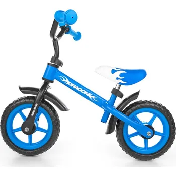 Dětské vozidlo Dětské odrážedlo kolo Milly Mally Dragon blue