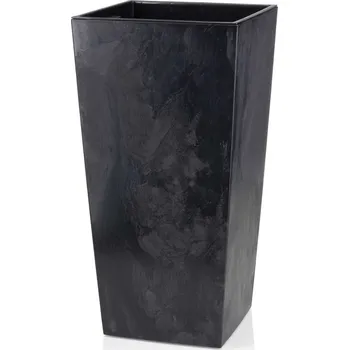 Květináč Květináč Porto 68x35 cm černý beton