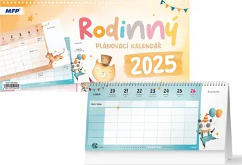Kalendář MFP Stolní kalendář týdenní Rodinný plánovací 2025