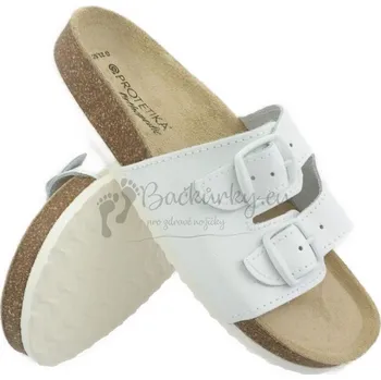 Chlapecká obuv Pantofle Protetika ORS T 13 bílé - vel. 46