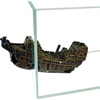 Dekorace do akvária Happet Loď vycházející skrz akvárium - Dekorace do akvária