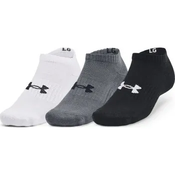 Pánská móda Ponožky Under Armour Core No Show 003 3 páry L