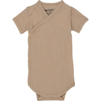 Lodger Romper SS Seersucker Beige 80