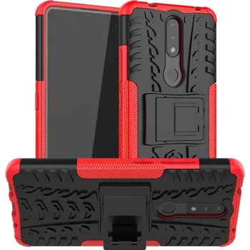 Příslušenství pro tablet VSECHNONAMOBIL 29722 STAND Extra odolný obal Nokia 2.4 červený