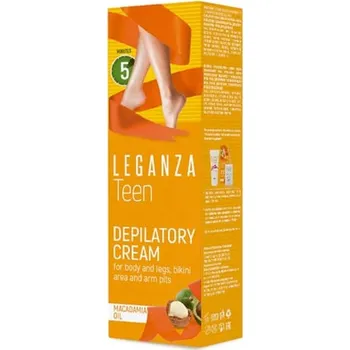 Leganza Depilační sada s makadamovým olejem 125 ml