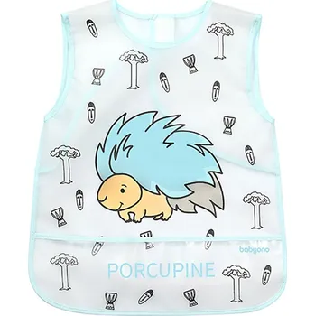 Bryndák Omyvatelný bryndák - zástěra 33x40 cm Baby Ono dikobraz