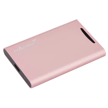 Pevný disk Exascend Element Portable SSD USB Type C 20Gb/s Rose Gold 1TB