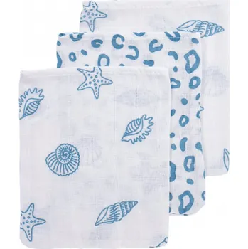 Meyco žínky 3-balení Shells denim