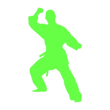 Polep vozidla Karate 014 pravá (71 - Fluorescentní zelená) SAMOLEPKA NA AUTO, NÁLEPKA, FÓLIE, POLEP, TUNING, VLASTNÍ TEXT, TISK, AUTOSAMOLEPKY.cz, POLEPY, OBRÁZEK, LOGO, 3D STICKERS