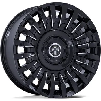 Příslušenství ke karavanu DUB DC272 HONCHO disk 24x10 6X135/6X139.7 100.3 ET30, Lesklá černá