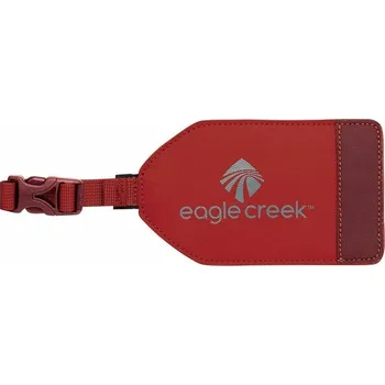Příslušenství k zavazadlu Eagle Creek visačka Bi-Tech Luggage Tag firebrick