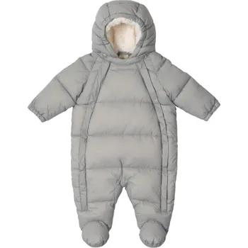 LEOKID Baby Overall Eddy Gray Mist vel. 3 – 6 měsíců (vel. 62)